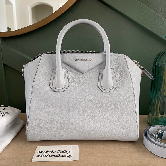 Givenchy Handbags - Givenchy Antigona Small Blue Sugar Satchel Bag